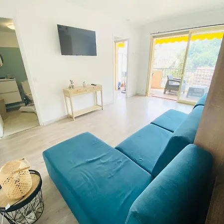 Appartement Le Patricia Balcon Calme Vue Clim Menton